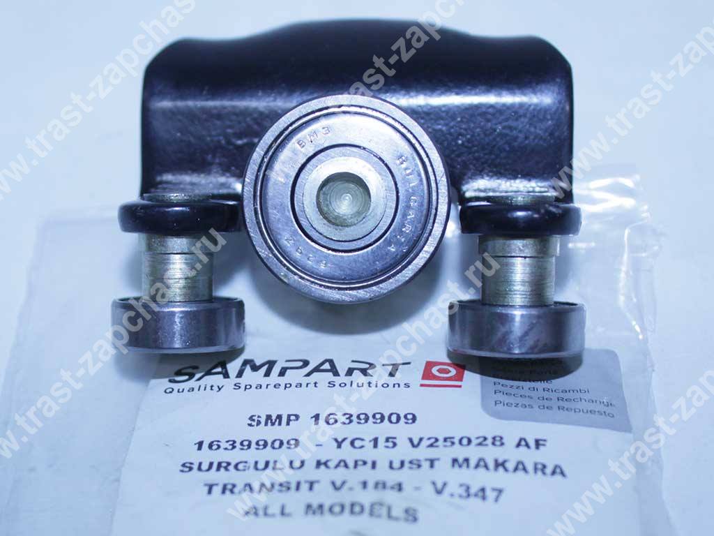 Ролик сдвижной двери верхний TR > 06 YC15V25028AF/DC19V25028AA/1639909 SAMPART БЕЗ кронштейна - Миниатюра товара 1