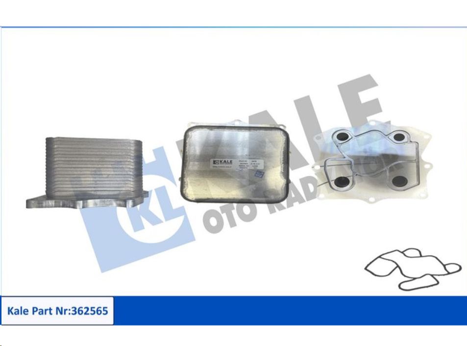 Масляный охладитель Газель Next, Foton Toano 2.8 ISF 5318533/5266955 (KALE OTO RADYATÖR) - Миниатюра товара 1