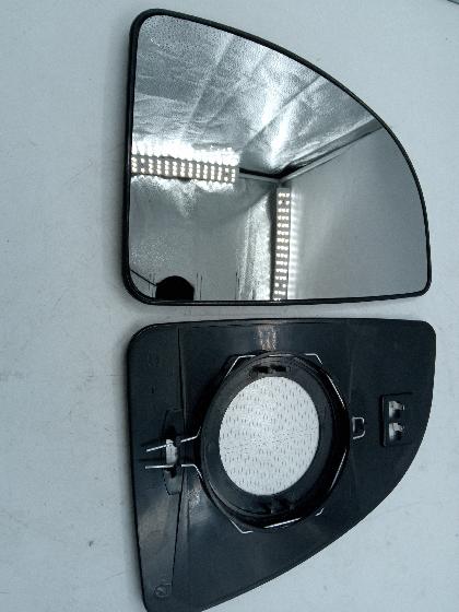 Полотно зеркала верхнее левое  с обогревом Fiat ducato 244 8151.S4 / 71716702 - Миниатюра товара 1