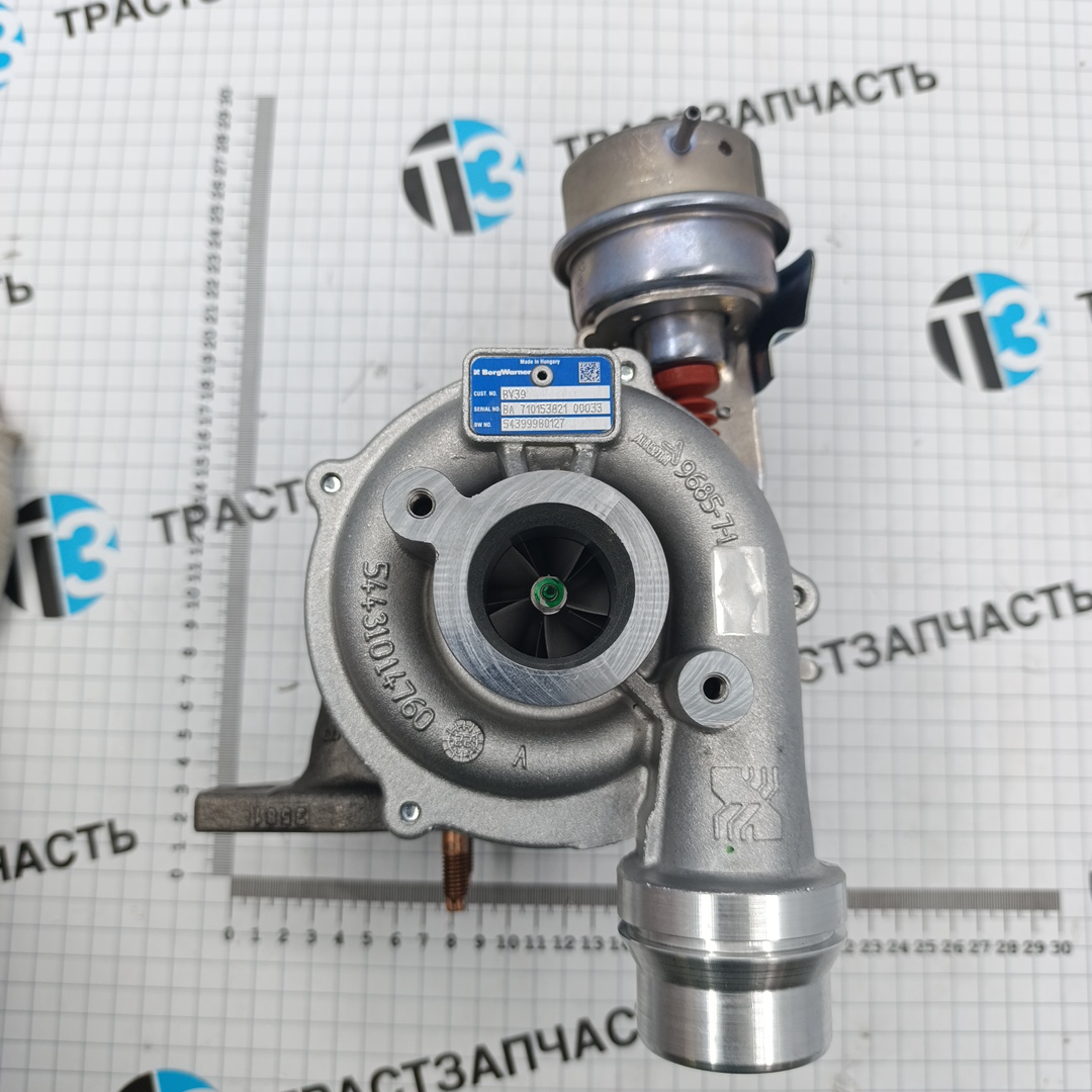 Турбокомпрессор RENAULT MEGANE III 1.5 TDI BorgWarner - Миниатюра товара 2