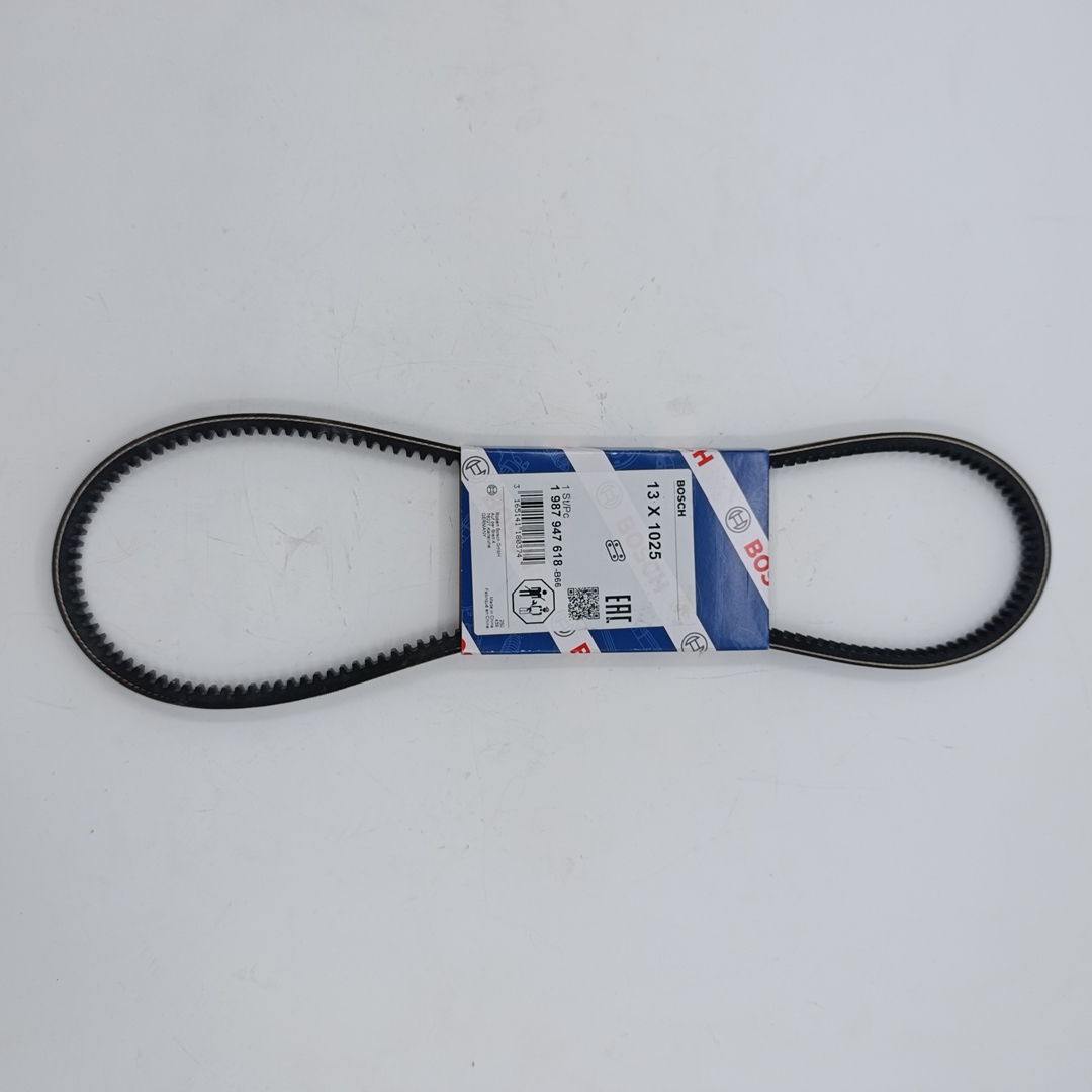Ремень генератора Ford Transit 2.5 TD, Mitsubishi Galant 2.0TDI, Golf I (13mm x 1025mm) BOSCH EUROPE - Миниатюра товара 1