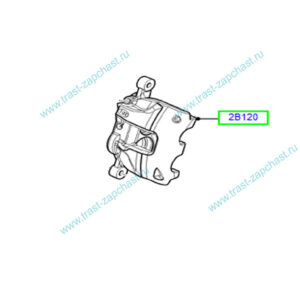 Суппорт передний правый RWD 115-155 л.с. 6C112B120AD/1521149 ОТОСАН