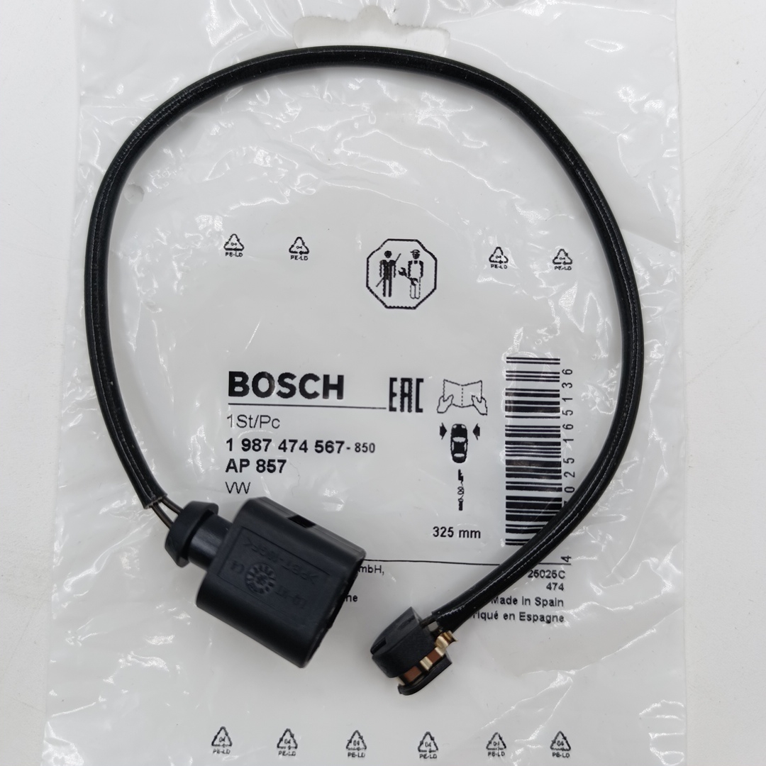 Датчик износа тормозных колодок PORSCHE Cayenne/VW Touareg 2010-> BOSCH EUROPE - Миниатюра товара 1