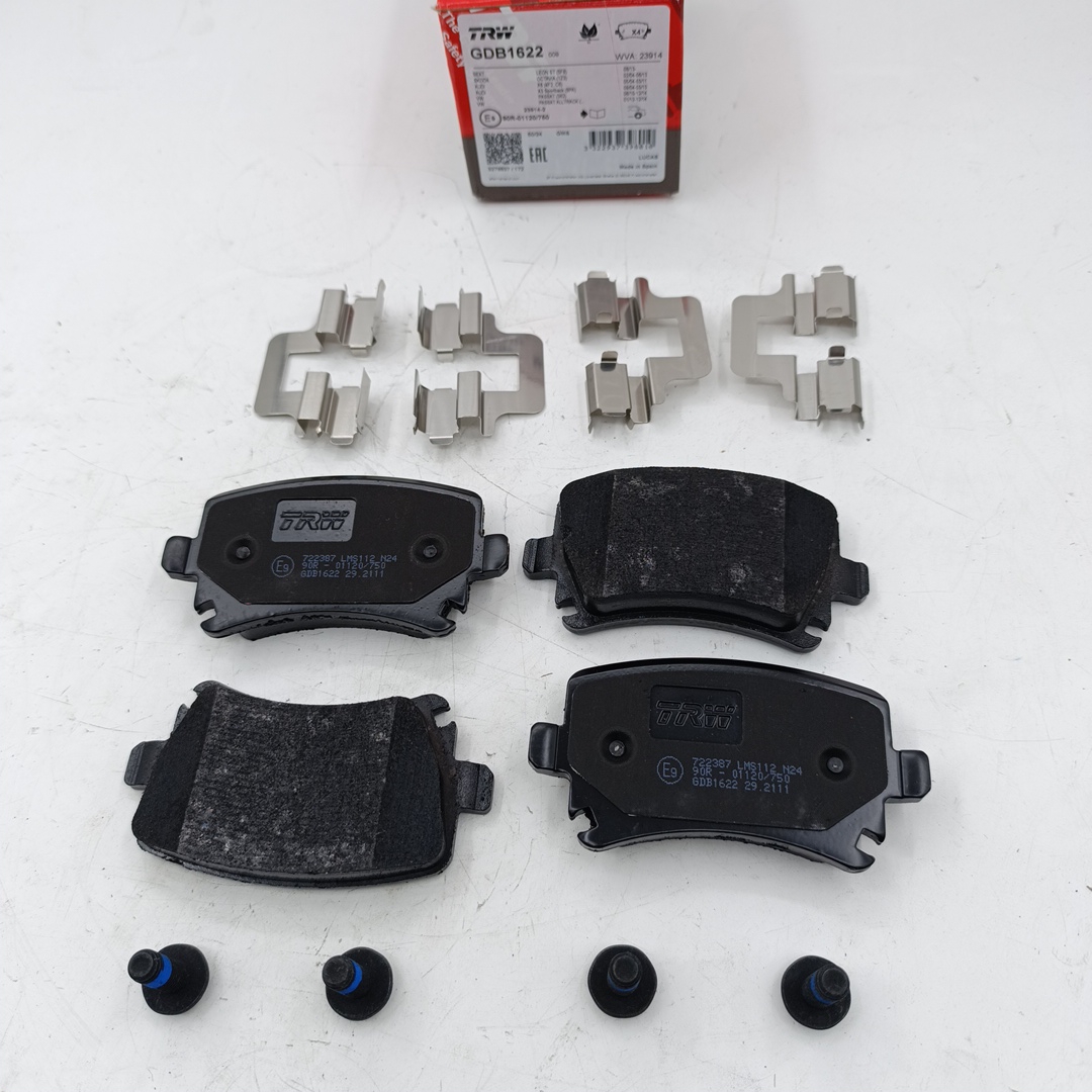 Тормозные колодки задние VW Caddy III 04-/Peugeot 308 07-/Citroen C4 04- TRW EUROPE - Миниатюра товара 1