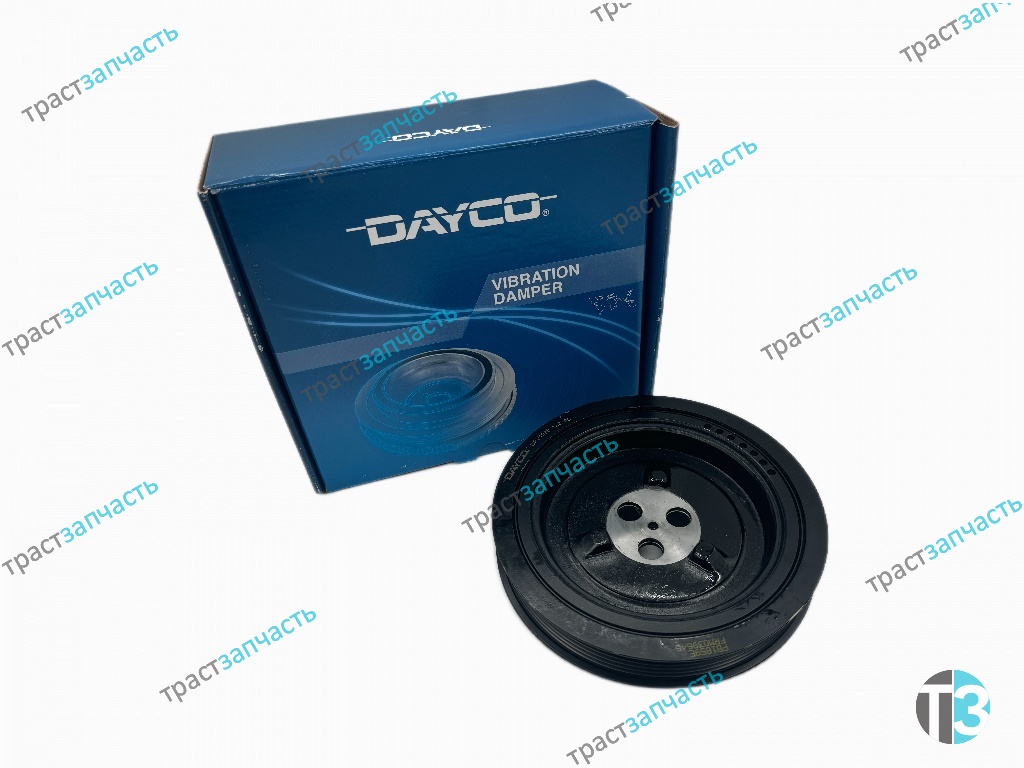 Шкив коленвала демпферный TR > 06 FWD 2,2 6C1Q6B319CC/BK2Q6B319BA/9806722380/1731716 DAYCO EUR - Миниатюра товара 1