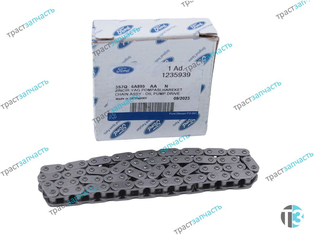 Цепь масляного насоса 2.2 — 2.4 FWD RWD 3S7Q6A895AA/1235939/103315/9659371180 ОТОСАН - Миниатюра товара 1