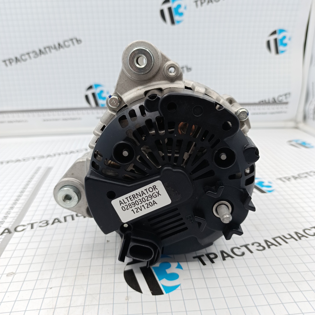 Генератор Volkswagen Transporter , Multivan T5 1.9 (12v, 120A) ТЗ (ТрастЗапчасть) - Миниатюра товара 4