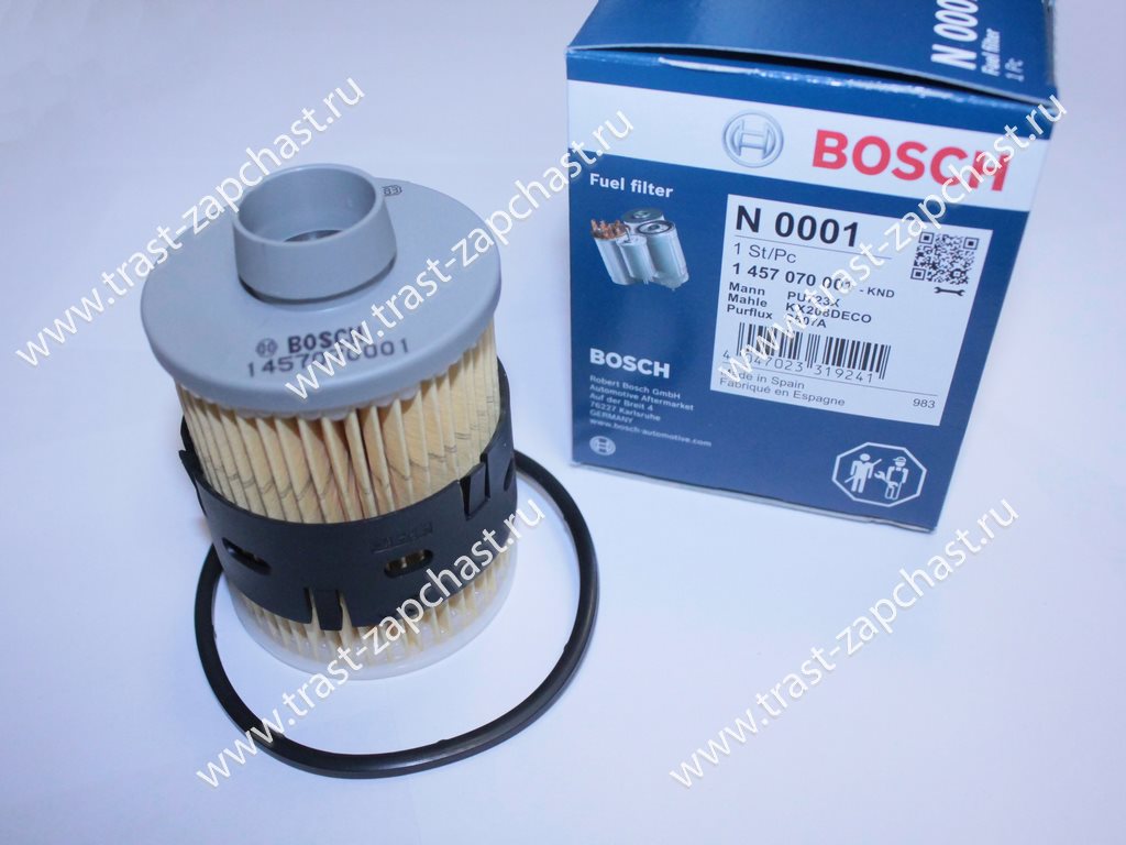 Фильтр топливный Peugeot Boxer3-250-290 кузов Fiat Ducato 244 BOSCH EUROPE - Миниатюра товара 1