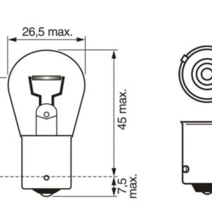 Лампа PY21W BOSCH EUROPE