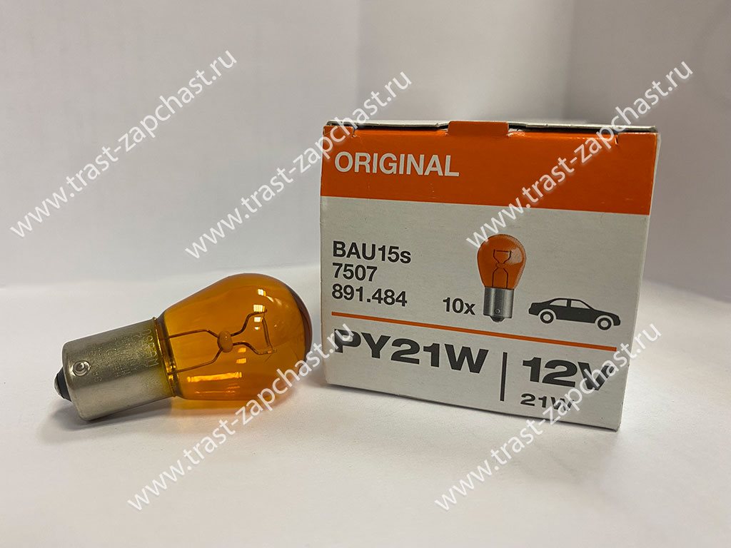 Лампа PY21W OSRAM - Миниатюра товара 1