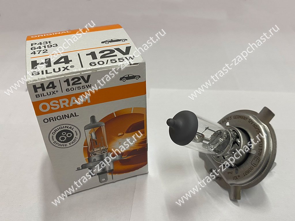 Лампа H4 OSRAM - Миниатюра товара 1