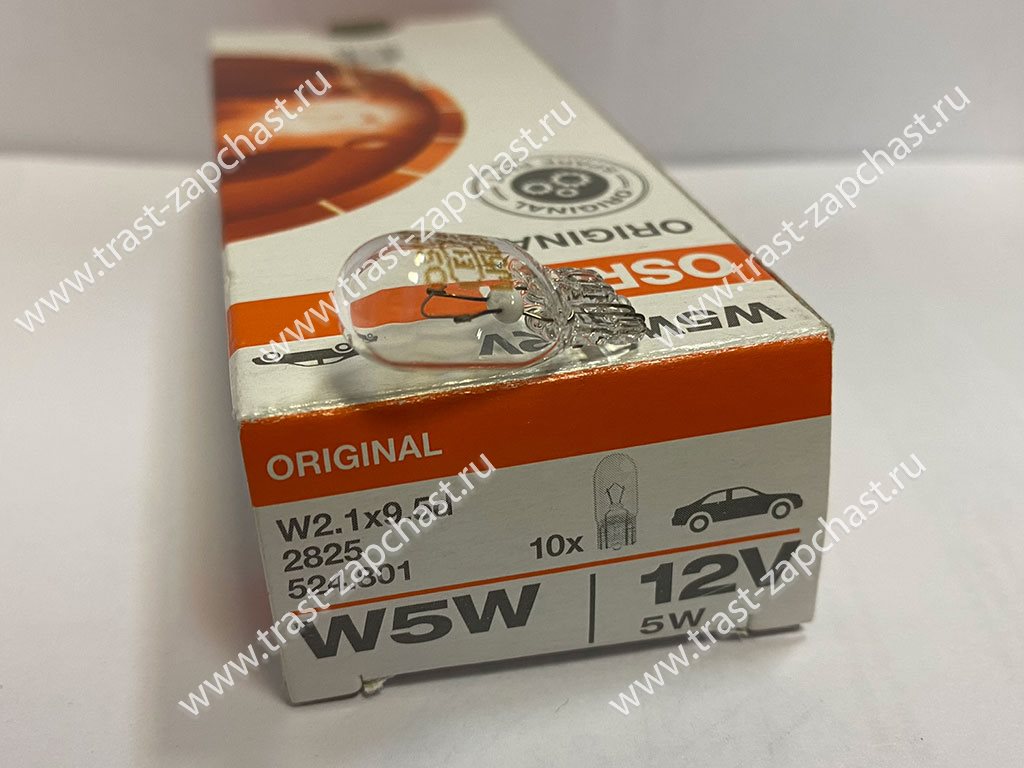 Лампа W5W OSRAM - Миниатюра товара 1