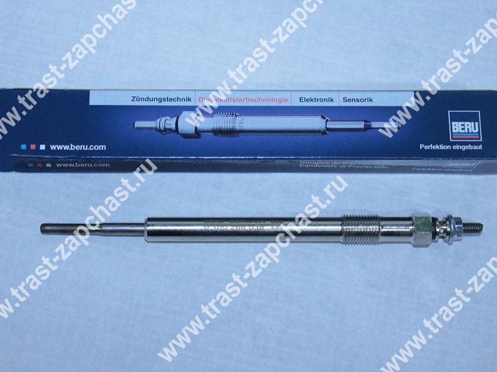 Свеча накаливания Eвро 5 2.2 Ford PSA BK3Q6M090AB/1717631/9675680980 BERU - Миниатюра товара 1