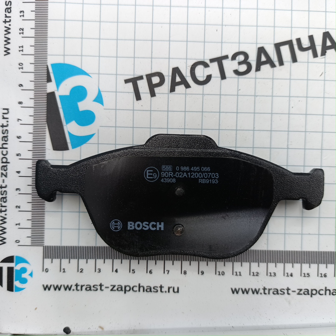 Тормозные колодки передние Ford Connect BOSCH EUROPE - Миниатюра товара 2