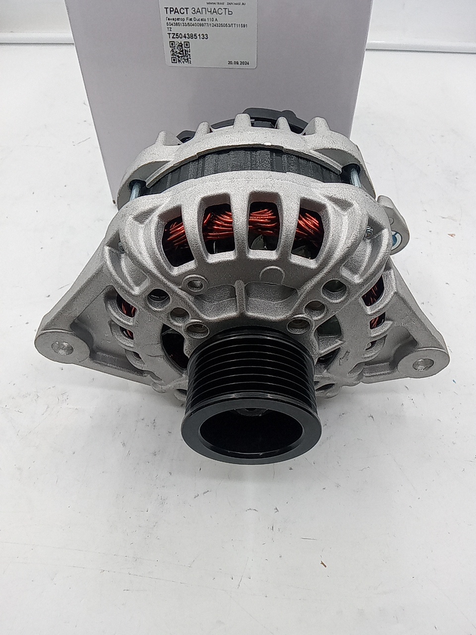 Генератор Fiat Ducato 110 А 504385133/504009977/124325053/TT11591 ТЗ (ТрастЗапчасть) - Миниатюра товара 1