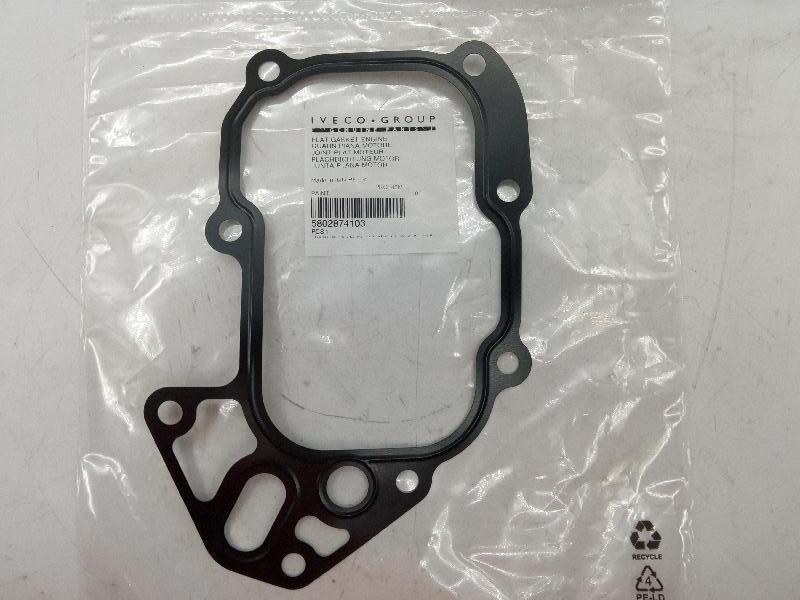 Прокладка масляного теплообменика Iveco Daily 5802874103/504089123/5801881100 ORG IVECO - Миниатюра товара 1