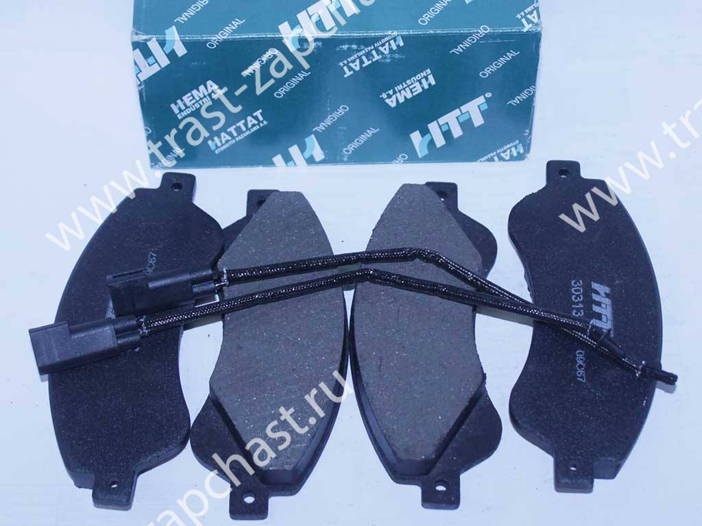 Тормозные колодки передние TR > 06 передний привод 6C112M008AF HATTAT - Миниатюра товара 1