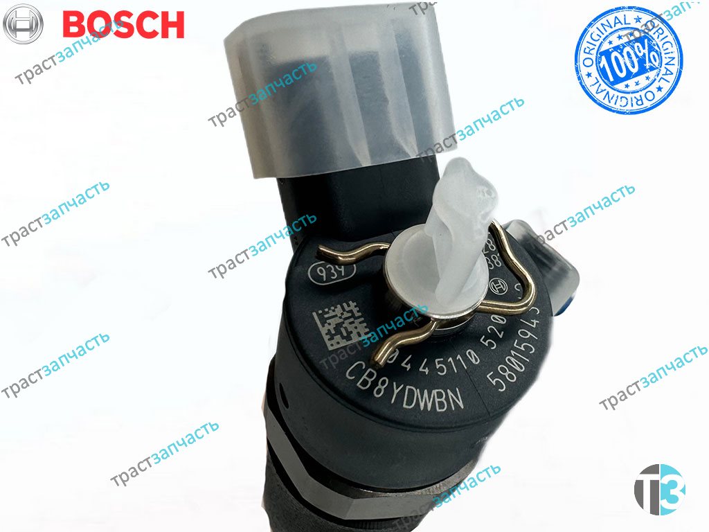 Форсунка топливная FIAT 2,3 евро 5 под шайбу с 14 г.в. 0445110520/5801594342 BOSCH EUROPE - Миниатюра товара 2