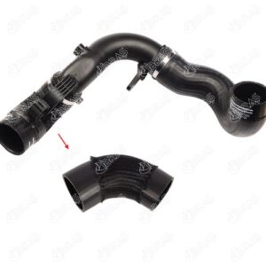 Патрубок турбины правый Peugeot Boxer 2.2 Евро 5 (короткая часть) 1609011780/1606660280 IBRAS