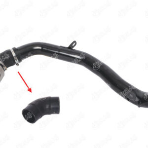 Патрубок интеркулера Fiat Ducato 250 кузов 3.0 (после фильтра) 1369757080/1607404780/0382QP