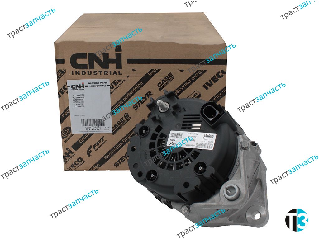 Генератор Fiat Ducato 180 А 250-290 14V 5801526031/504280010 ORG IVECO - Миниатюра товара 1
