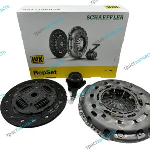 Сцепление 2.4 TR > 06 RWD (корзина+диск+выжимн.) одномассовое 7C117540BB/1528774/626305309 LUK с РЦС