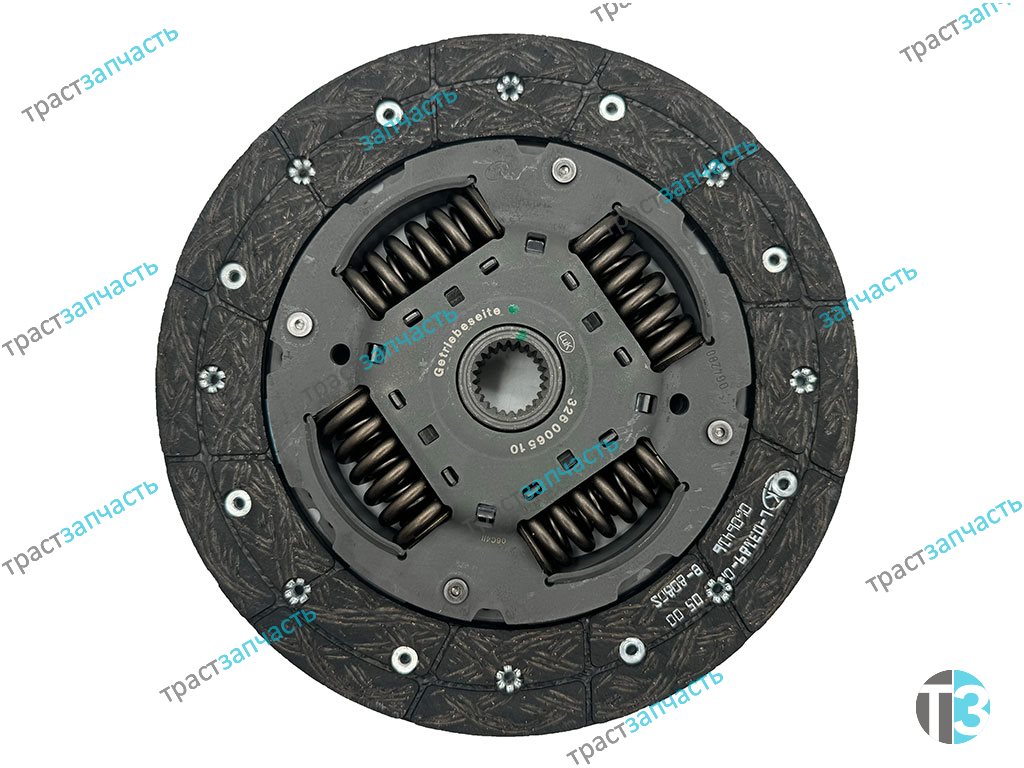 Сцепление 2.4 TR > 06 RWD (корзина+диск+выжимн.) одномассовое 7C117540BB/1528774/626305309 LUK с РЦС - Миниатюра товара 4