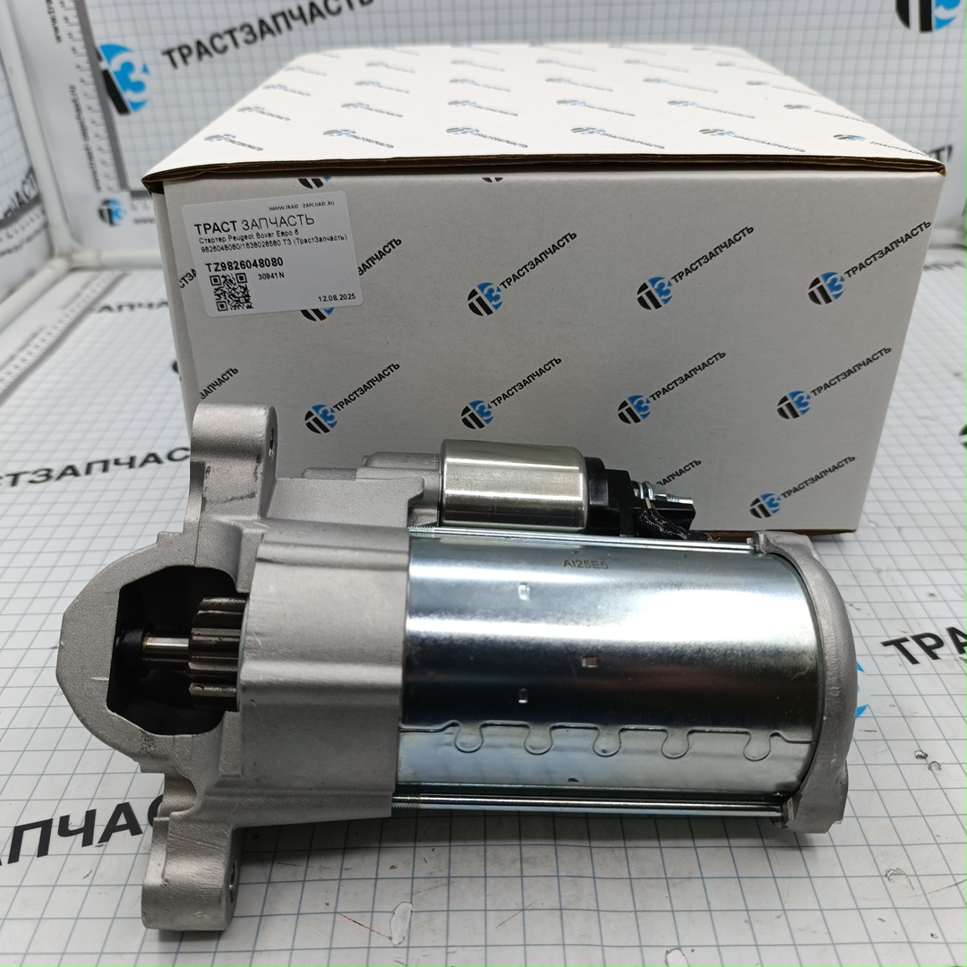 Стартер Peugeot Boxer Евро 6 9826048080/1638028580 ТЗ (ТрастЗапчасть) - Миниатюра товара 2