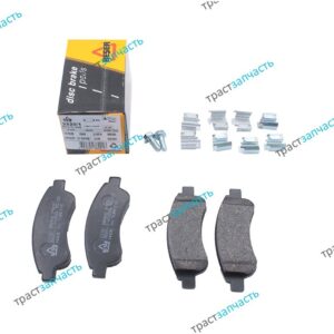 Тормозные колодки задние Boxer3-Ducato3 (250-290 кузов) R15/16 BESER + скобы
