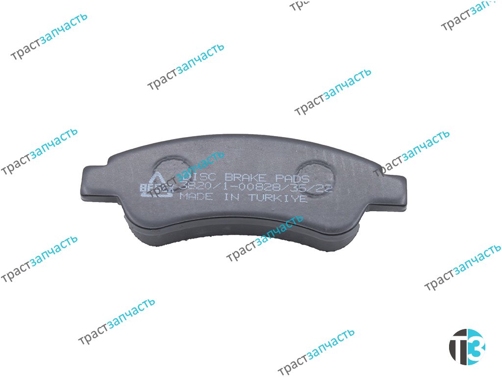 Тормозные колодки задние Boxer3-Ducato3 (250-290 кузов) R15/16 BESER + скобы - Миниатюра товара 3