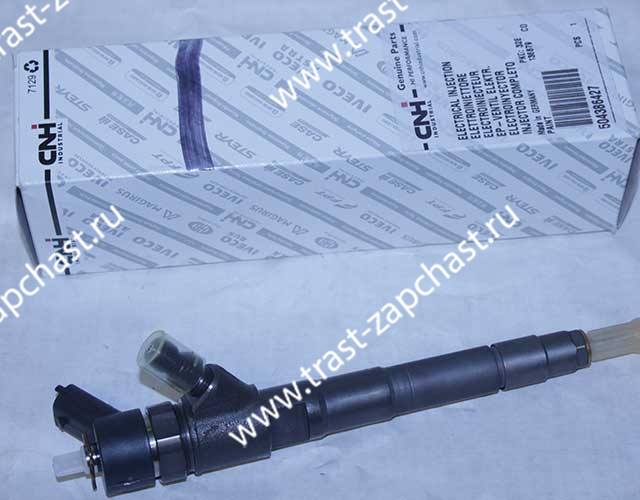 Форсунка топливная FIAT 2,3 евро 4 под шайбу 504386427/0445110435 ORG IVECO - Миниатюра товара 3