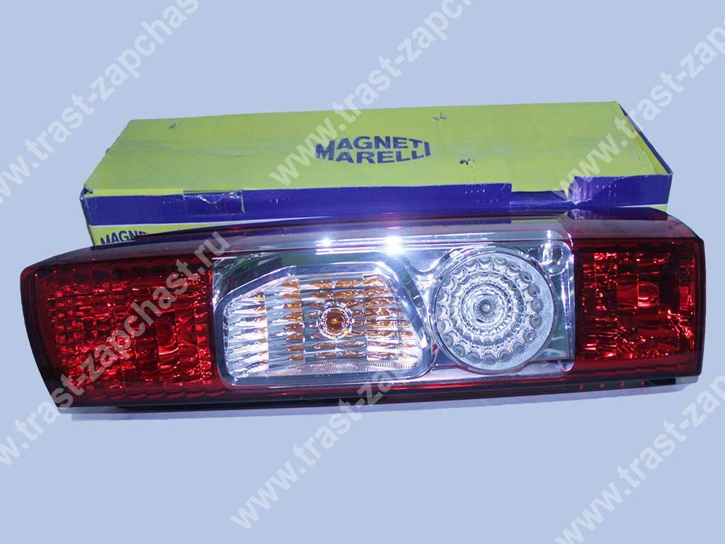Фонарь задний правый Peugeot Fiat (250) с ПЛАТОЙ 1366453080/1606664180/1366455080 MAGNETI MARELLI