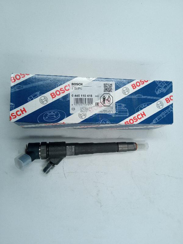 Форсунка топливная FIAT 2,3 евро 5 под шайбу с 14 г.в. 504389548/445110418 BOSCH EUROPE - Миниатюра товара 1