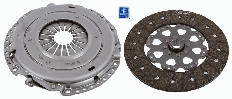 Сцепление Mercedes Sprinter OM651/OM642 (907 кузов, D=260mm,корзина+диск) SACHS EUROPE - Миниатюра товара 1