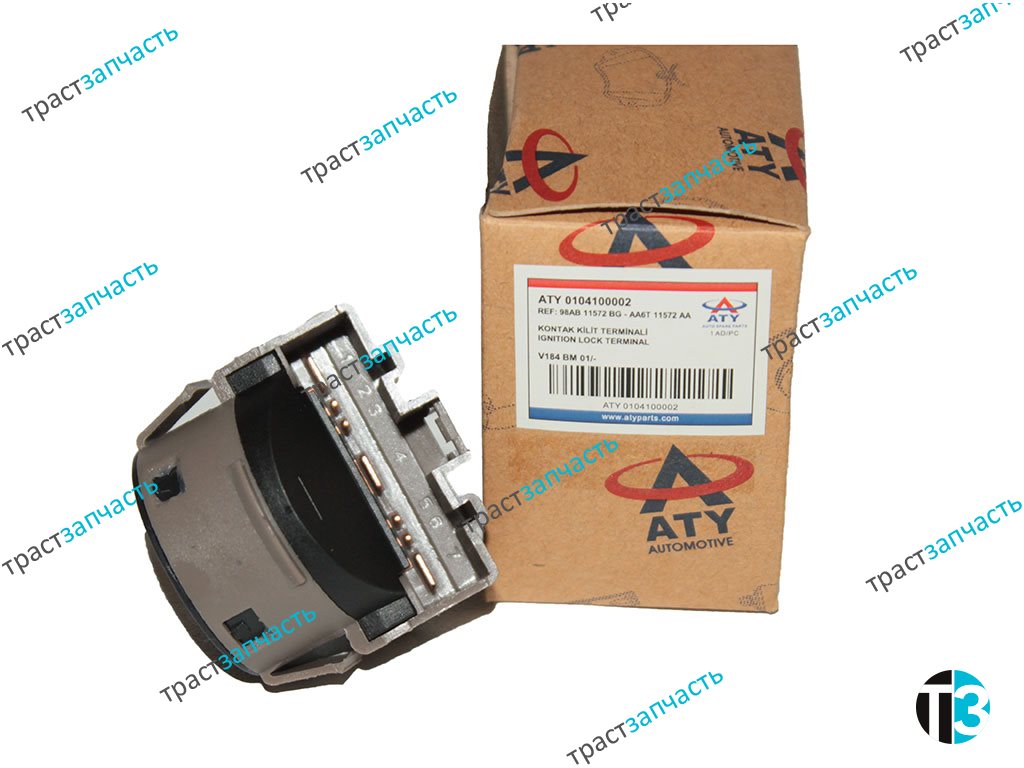 Контактная  группа замка зажигания TR > 06 по наст время AA6T11572AA/1677531/1758588 ATY - Миниатюра товара 1