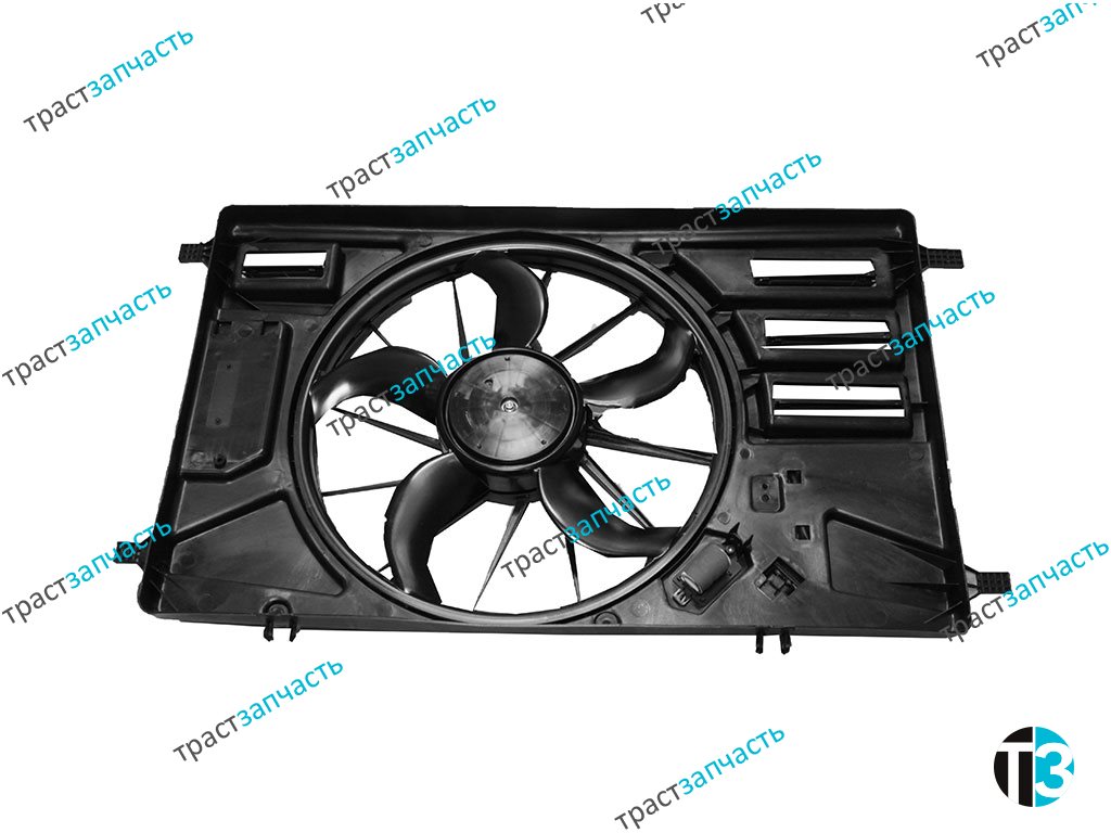 Вентилятор в сборе с мотором TR > 14 >19 FWD BK218C607DA/2192892/1933657/1771534 KALE - Миниатюра товара 2