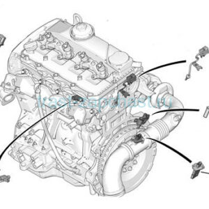 Датчик расхода воздуха ДМРВ 2,2 Ford PSA (Евро-4) 6C1112B579AA/1376235/1920KQ/722184240 PSA