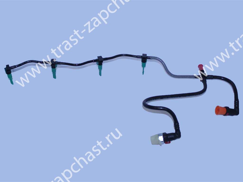 Трубка обратки (Евро-4) Peugeot Boxer 6C1Q9K022AG/1473393/1574L4/9660645280 FIAT - Миниатюра товара 1