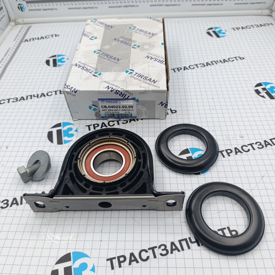 Подшипник подвесной Iveco Daily 3.0 d 40mm 42569357/42561251 TIRSAN - Миниатюра товара 1