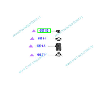 Сухарик клапана (Евро-4/5) 89BM6518AA/6183316/095025 JMC