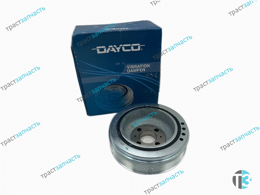 Шкив коленвала демпферный Ducato 2,3 06-14 (без кондиционера) DAYCO - Миниатюра товара 1