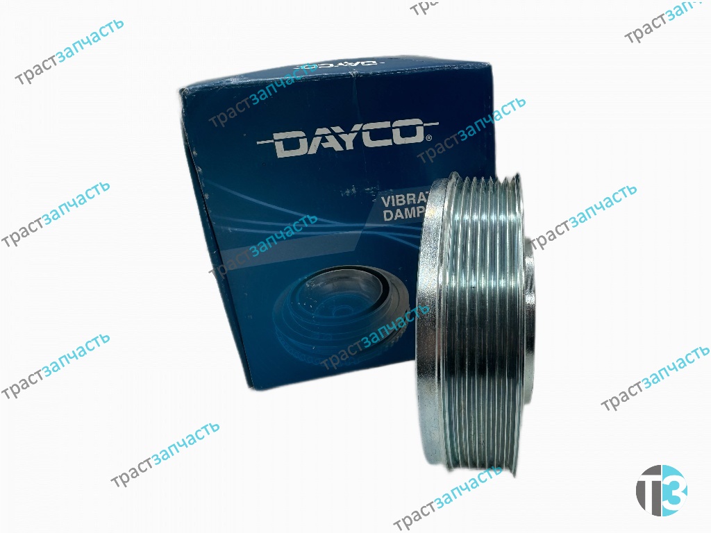 Шкив коленвала демпферный Ducato 2,3 06-14 (без кондиционера) DAYCO - Миниатюра товара 2