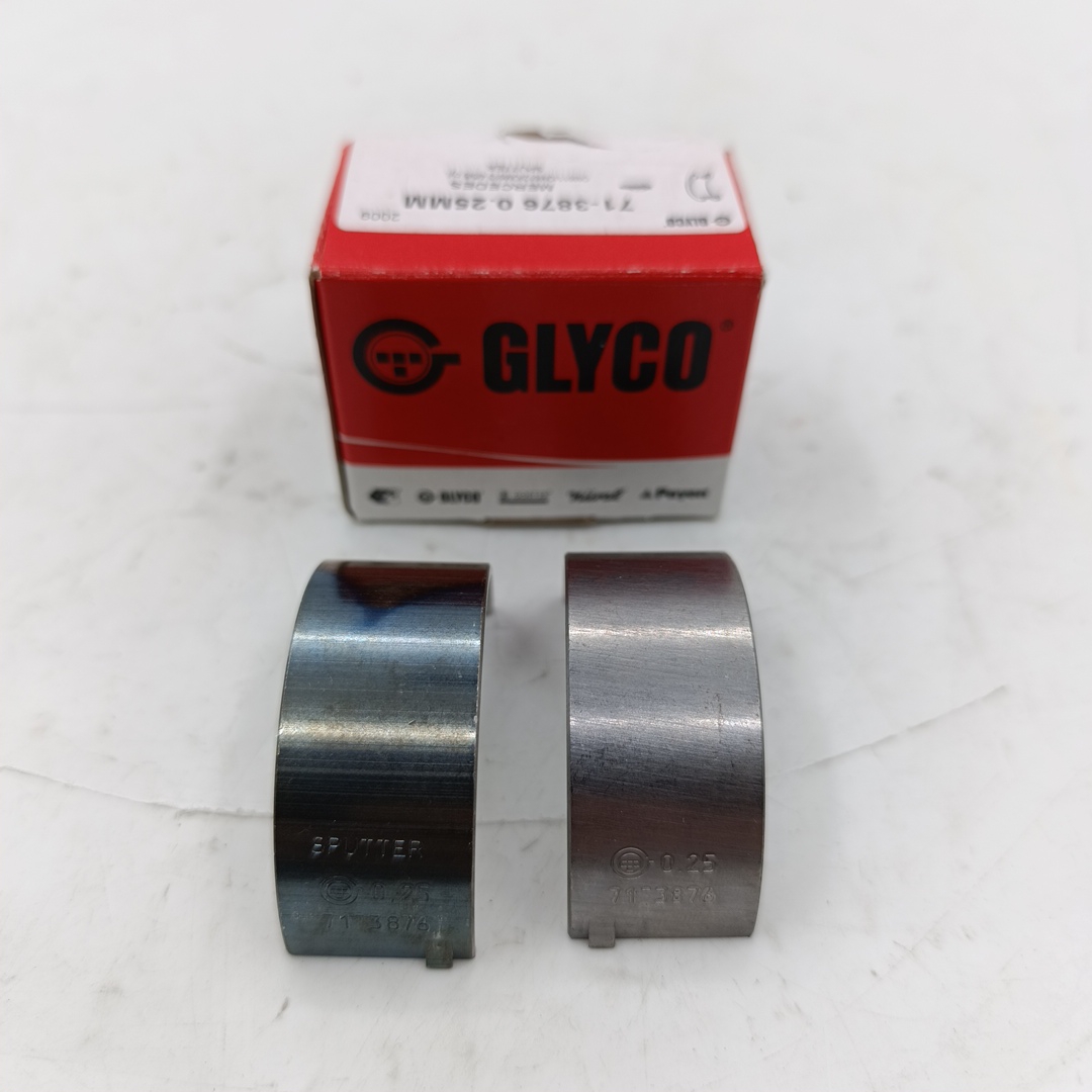 Вкладыши шатунные Mercedes OM611/OM646 2.2 CDI +0.25 (комплект на один шатун) GLYCO - Миниатюра товара 1