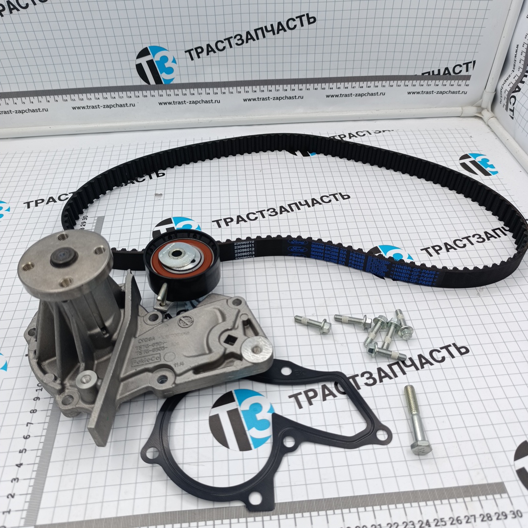 Комплект ГРМ+Помпа Focus II, Fusion, Mondeo IV, 5M5Q8B596AB/2302744/1780142 OTOCAH - Миниатюра товара 2