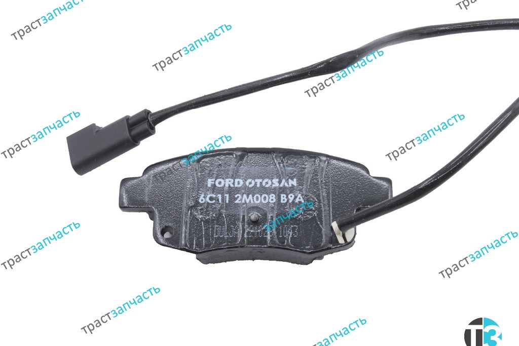 Тормозные колодки задние 115 л.с. 6C112M008AF/1852717/T206665/1824348 OTOCAH - Миниатюра товара 3