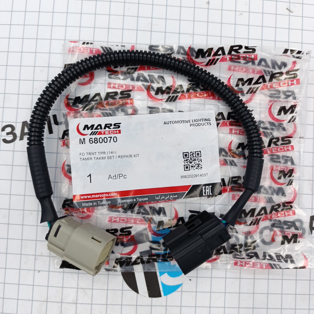 Жгут проводов заднего фонаря (фишка+проводка) Ford Tr’14 шасси MARS - Миниатюра товара 2
