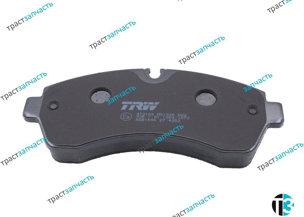 Тормозные колодки передние MB Sprinter >06, VW Crafter >06 TRW - Миниатюра товара 2