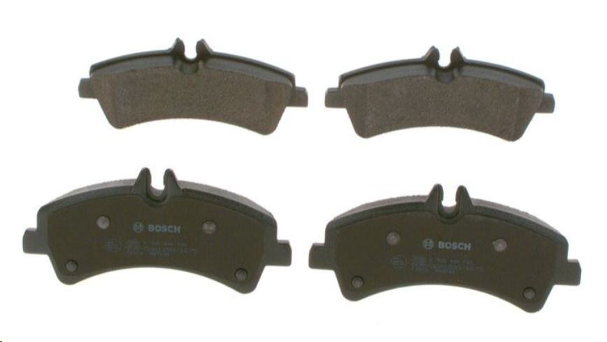Тормозные колодки задние MB Sprinter 906 >06, VW Crafter >06 A0064204520/64204520 BOSCH EUROPE - Миниатюра товара 1