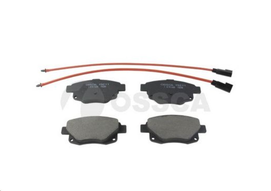 Тормозные колодки задние 115 л.с. 6C112M008AF/1852717/T206665/1824348 OSSCA - Миниатюра товара 1