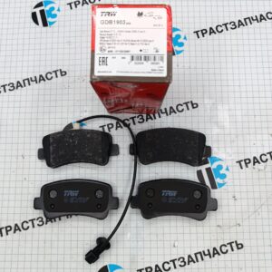 Тормозные колодки задние Renault Master III 2.3, Opel Vivaro 2.3 TRW